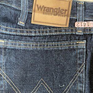 WRANGLER Rugged Wear 35001DK Denim Jeans Size 36 x 34